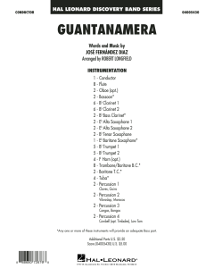 Guantanamera von José Fernandez Diaz 
