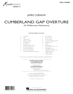 Cumberland Gap Overture von James Curnow (Download) 
