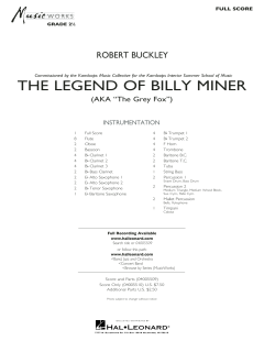 The Legend of Billy Miner von Robert Buckley Farlee 