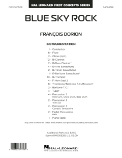 Blue Sky Rock von François Dorion (Download) 