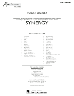Synergy von Robert Buckley 