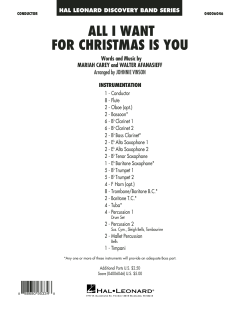 All I Want for Christmas Is You von Mariah Carey 
