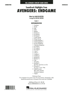 Avengers: Endgame von Alan Silvestri 