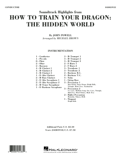How To Train Your Dragon: The Hidden World von John Powell 