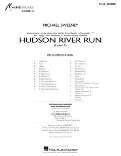 Hudson River Run von Michael Sweeney (Download) 