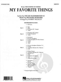 My Favorite Things von Richard Rodgers (Download) 