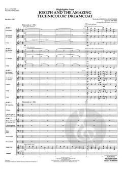 Highlights from Joseph and the Amazing Technicolor Dreamcoat von Andrew Lloyd Webber (Download) 