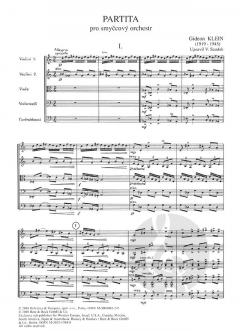 Partita for Strings (1944) von Gideon Klein 