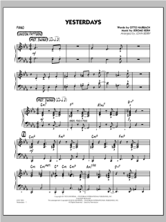 Yesterdays von Jerome Kern (Download) 