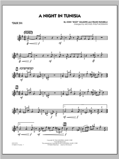 A Night In Tunisia von Dizzy Gillespie (Download) 