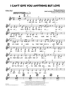 I Can't Give You Anything But Love von Tony Bennett (Download) 