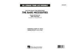 The Bare Necessities von Terry Gilkyson (Download) 