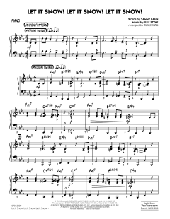 Let It Snow! Let It Snow! Let It Snow! von Sammy Cahn (Download) 