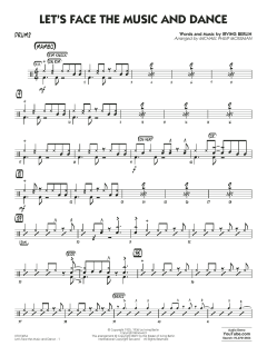 Let's Face The Music And Dance von Irving Berlin (Download) 