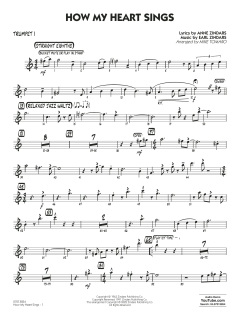 How My Heart Sings von Earl Zindars (Download) 