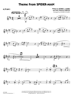 Spider-Man (Theme From) von Paul Francis Webster (Download) 