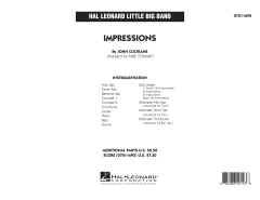 Impressions von John Coltrane (Download) 