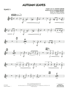 Autumn Leaves von Joseph Kosma (Download) 