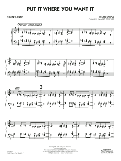 Put It Where You Want It von Joe Sample (Download) 