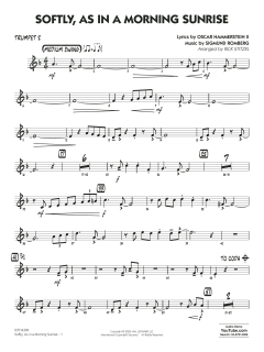 Softly, As In A Morning Sunrise von Sigmund Romberg (Download) 