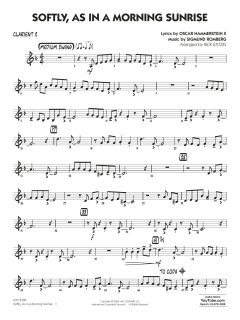 Softly, As In A Morning Sunrise von Sigmund Romberg (Download) 