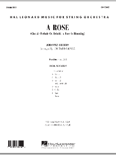 A Rose von Johannes Brahms (Download) 
