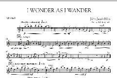I Wonder As I Wander von John Jacob Niles (Download) 