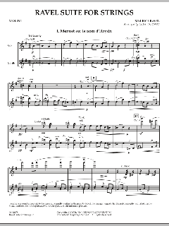 Ravel Suite for Strings von Maurice Ravel (Download) 