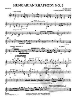 Hungarian Rhapsody No. 2 von Franz Liszt 