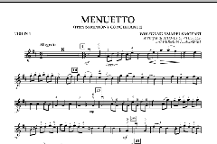 Menuetto (from Symphony Concertante) von Wolfgang Amadeus Mozart (Download) 