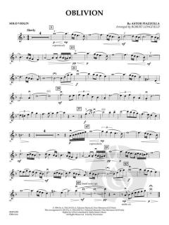 Oblivion von Astor Piazzolla 
