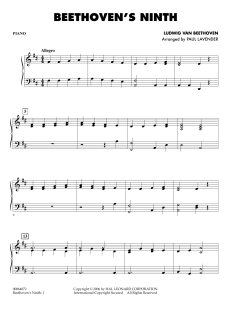 Beethoven's Ninth von Ludwig van Beethoven (Download) 