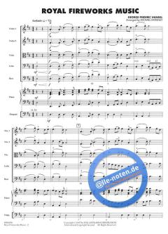 Royal Fireworks Music von Georg Friedrich Händel 
