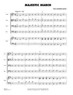 Majestic March von Paul Lavender (Download) 