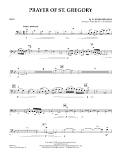 Prayer of St. Gregory von Alan Hovhaness (Download) 