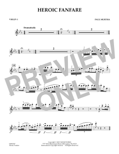 Heroic Fanfare von Paul Murtha (Download) 