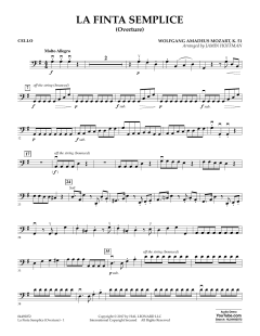 La Finta Semplice (Overture) von Wolfgang Amadeus Mozart (Download) 