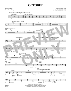 October von Eric Whitacre (Download) 