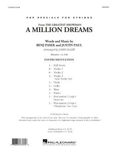A Million Dreams von Benj Pasek (Download) 