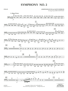 Symphony No. 2 von Joseph Bologne (Download) 