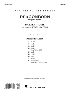 Dragonborn von Jeremy Soule (Download) 