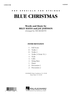 Blue Christmas von Billy Hayes (Download) 