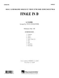 Finale in D von Georg Friedrich Händel (Download) 
