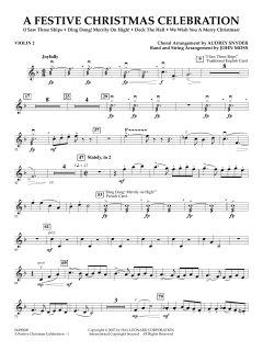 A Festive Christmas Celebration - String Pak (Download) 