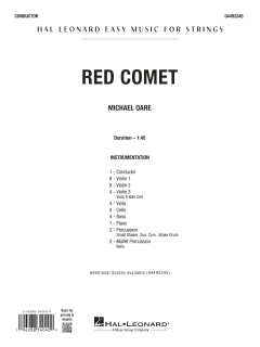 Red Comet von Michael Oare (Download) 