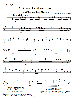 All Glory, Laud, And Honor von Melchior Teschner (Download) 
