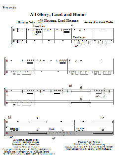 All Glory, Laud, And Honor von Melchior Teschner (Download) 