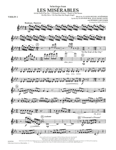 Selections from Les Misérables von Claude-Michel Schönberg (Download) 