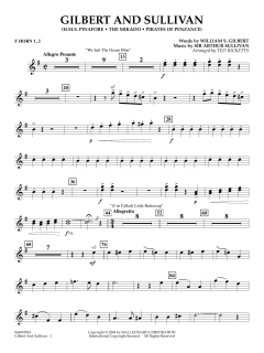 Gilbert and Sullivan von Arthur Seymour Sullivan (Download) 