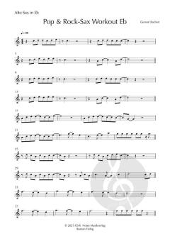 Pop- & Rock-Sax - Workout Nr. 4 von Gernot Dechert (Download) 